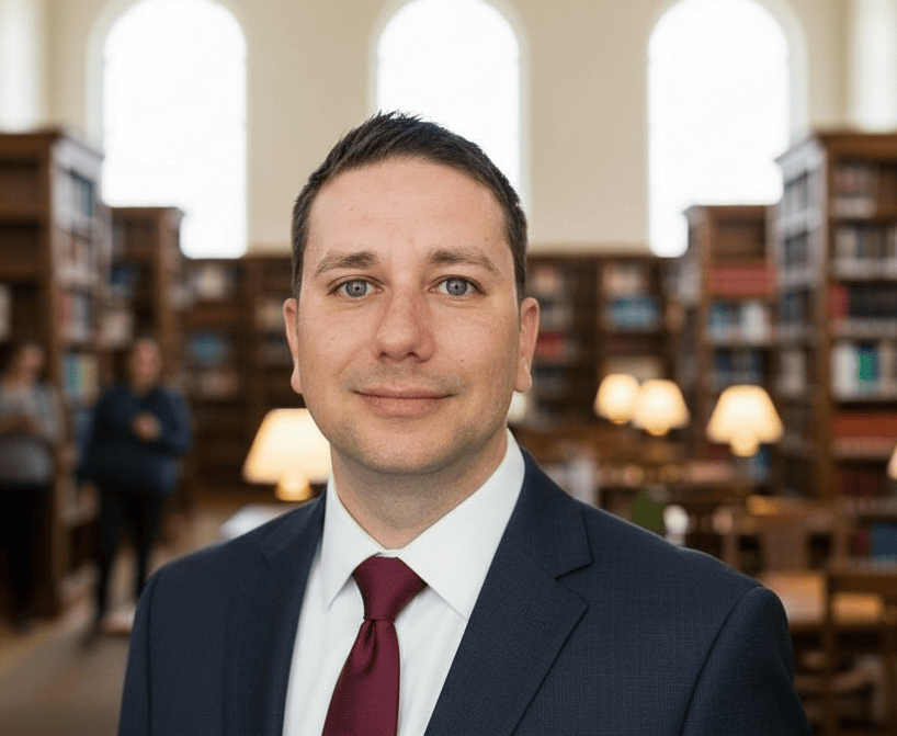 Headshot of Derek Crosby, Founder and Executive Director